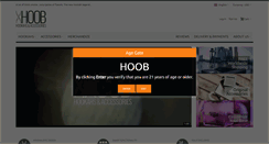 Desktop Screenshot of hoobhookahs.com