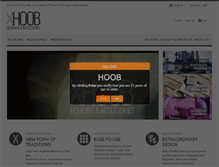 Tablet Screenshot of hoobhookahs.com